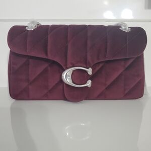 Brand New Authentic Coach Tabby Shoulder Bag 26 With Quilting